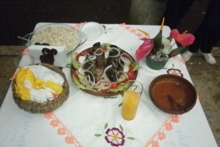 Muestra gastronómica del Telebachillerato "La Victoria". 16.01.2013