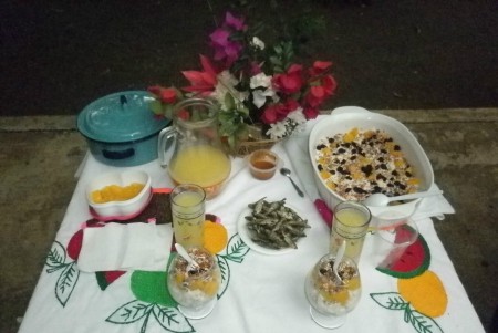 Muestra gastronómica del Telebachillerato "La Victoria". 16.01.2013