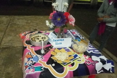 Muestra gastronómica del Telebachillerato "La Victoria". 16.01.2013