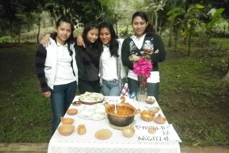 Muestra gastronómica del Telebachillerato "La Victoria". 16.01.2013