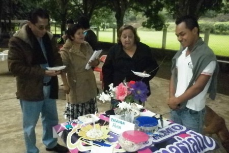Muestra gastronómica del Telebachillerato "La Victoria". 16.01.2013