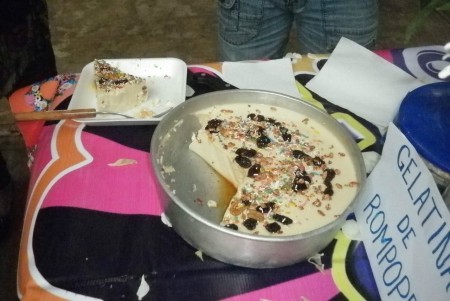 Muestra gastronómica del Telebachillerato "La Victoria". 16.01.2013