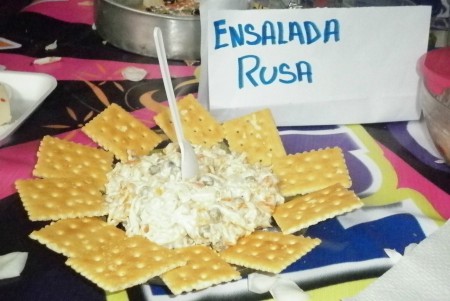 Muestra gastronómica del Telebachillerato "La Victoria". 16.01.2013