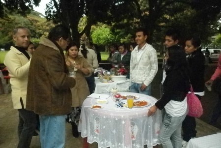 Muestra gastronómica del Telebachillerato "La Victoria". 16.01.2013