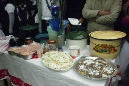 Muestra gastronómica del Telebachillerato "La Victoria". 16.01.2013