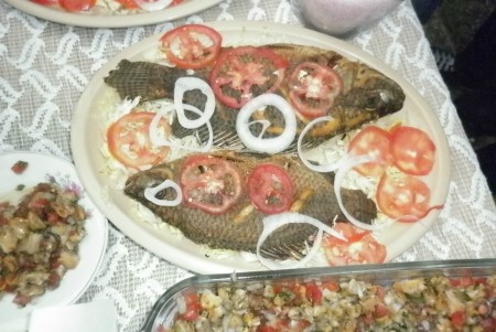 Muestra gastronómica del Telebachillerato "La Victoria". 16.01.2013